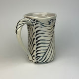 Mug - Bony Pattern Ivory with Black Wash M10CBKE-38-10