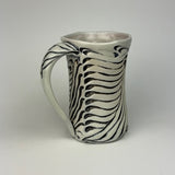 Mug - Bony Pattern Ivory with Black Wash M10CBKE-38-9