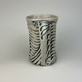 Mug - Bony Pattern Ivory with Black Wash M10CBKE-38-9