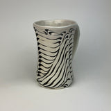 Mug - Bony Pattern Ivory with Black Wash M10CBKE-38-9