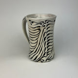 Mug - Bony Pattern Ivory with Black Wash M10CBKE-38-9