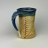 Mug - Bony Pattern Floating Blue (m10fbr-35-10)