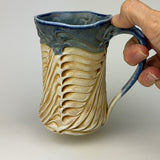 Mug - Bony Pattern Floating Blue (m10fbr-35-10)