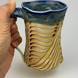 Mug - Bony Pattern Floating Blue (m10fbr-35-10)