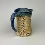 Mug - Bony Pattern Floating Blue (m10fbr-tt22)