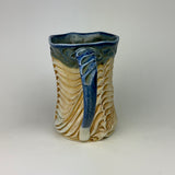 Mug - Bony Pattern Floating Blue (m10fbr-tt22)