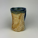 Mug - Bony Pattern Floating Blue (m10fbr-tt22)