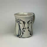 Mug - Nouveau Pattern with Black Wash ML20CBKE-38-2