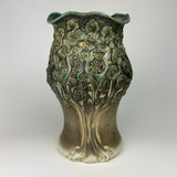 Vase - PomPom Tree Pattern Copper Green V50SP-TT66