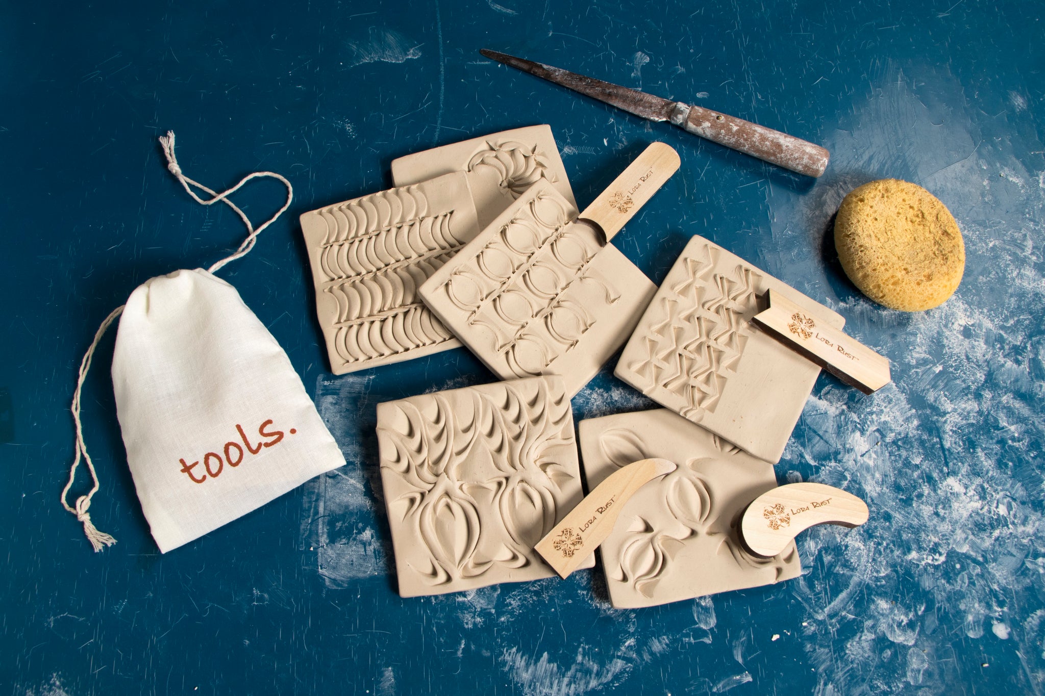 Pottery Stamps for Clay Texture Ceramic Tools for Clay 