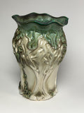 Vase - Four Seasons Tree of Life Pattern Copper Green